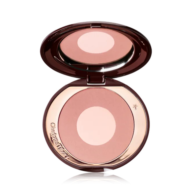 Рум'яна Charlotte Tilbury CHEEK TO CHIC PILLOW TALK ORIGINAL Two-tone Pink and Champagne Powder Blush for an Ethereal Pillow Talk GLOW!